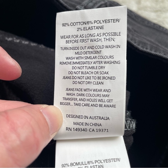 NEW Neuw Iggy Skinny Distressed Jeans 29x32 - Picture 11 of 12